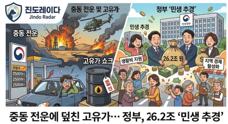 중동 전운 고유가 민생추경