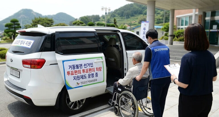 260522_진도군선관위,-거동불편-선거인-대상-‘투표편의-차량-지원’-운영